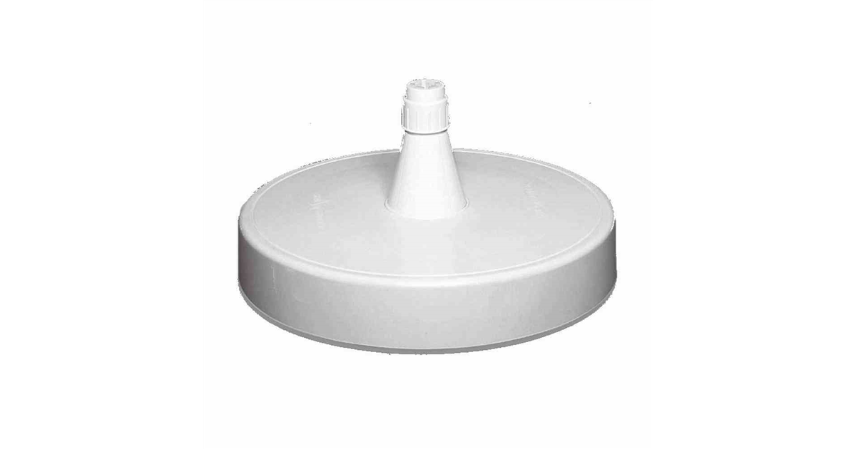 Sun Garden Schirmständer Easy Sun 11 kg weiß Kunststoff