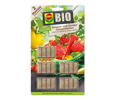 Compo BIO Tomaten- und Gemüse Düngestäbchen 