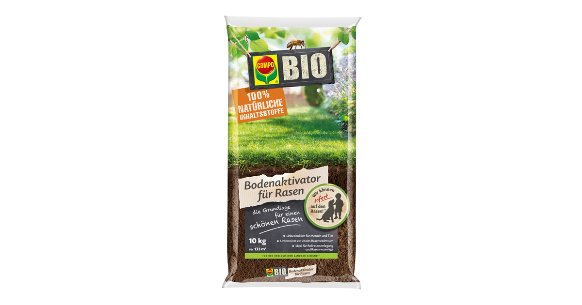 Compo BIO Bodenaktivator für Rasen & Garten
