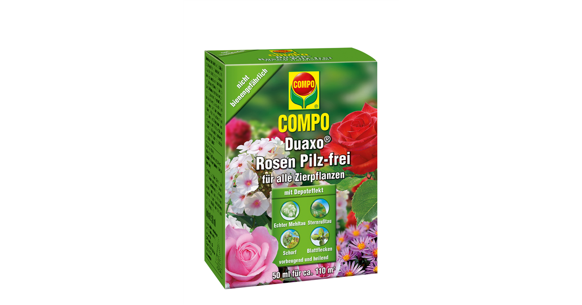 Compo Duaxo Rosen Pilzfrei für alle Zierpflanzen