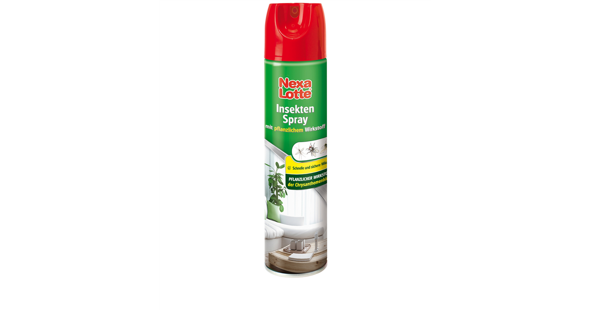 Nexa Lotte Insektenspray mit pflanzlichem Wirkstoff, 400 ml