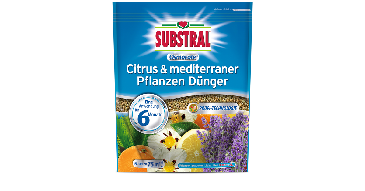 Substral Osmocote Citrus & Mediterrane Pflanzen Dünger