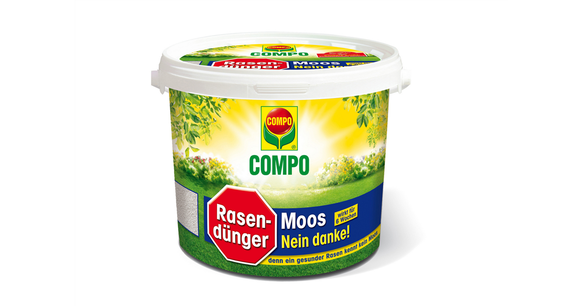 Compo Rasendünger Moos Nein danke!