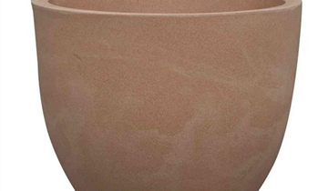PP-Plastic Gefäß Padua 50 Ø 50x38,4cm Terra