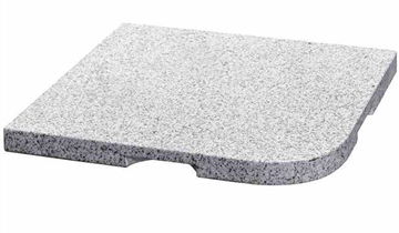 Delschen Granit-Platte 480x480 mm 25 Kg grau 