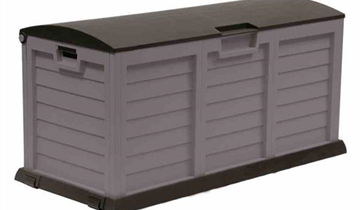 Starplast Kissenbox Jumbo XXL silber/schwarz
