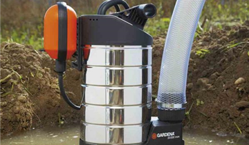 Gardena Schmutzwasser Tauchpumpe 20000 inox