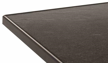 Sieger Klapptisch vivodur 80x80 cm Silber Weiß