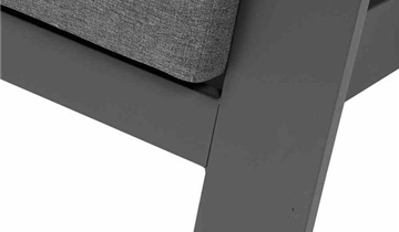 Siena Garden Alando Loungesessel Aluminium/Polypropylene 