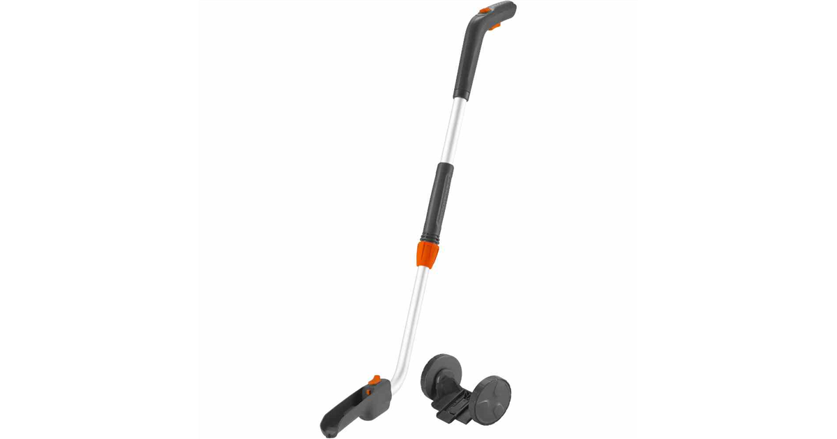 GARDENA Gardena Set Akku-Grasschere ClassicCut Li + Stiel + Räder Akku