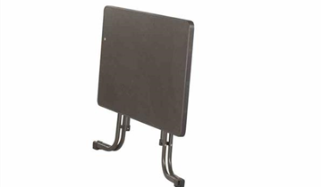 Sieger Klapptisch 115x70cm anthrazit Stahl