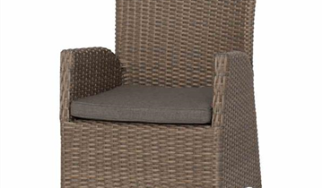 Siena Garden Teramo Dining Sessel 68x60x100 cm, bronze 