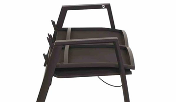 Siena Garden Valencia Loungebank Aluminium/Rantox-Gewebe 