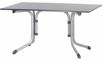 Sieger Klapptisch vivodur 140x90x73 cm graphit grau
