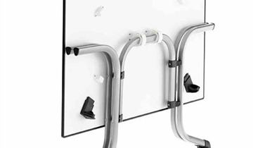 Sieger Klapptisch vivodur 140x90x73 cm graphit grau