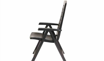 Gartenstuhl Aruba 61 cm x 72 cm x 110 cm grün Kunststoff 