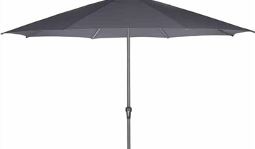 Siena Garden Avio Schirm Ø350 cm anthrazit / anthrazit Aluminium 