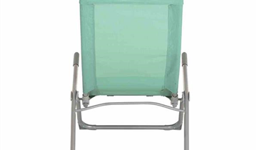 Bäderliege silber / mint Stahl