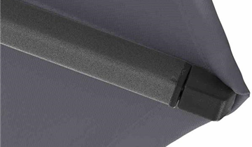 Siena Garden Avio Schirm 250x250 cm antharzit / anthrazit Aluminium 