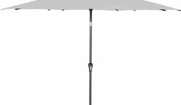 Siena Garden Avio Mittelstockschirm Ø 300cm anthrazit/stone