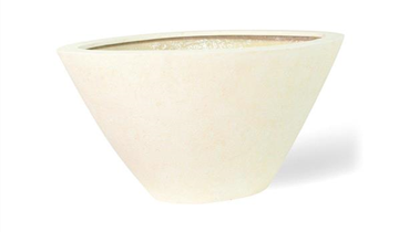 fleur ami POLYSTONE BOAT Pflanzgefäß