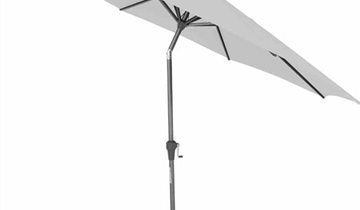 Siena Garden Avio Mittelstockschirm Ø 300cm anthrazit/stone