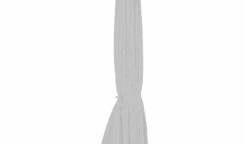 Siena Garden Avio Mittelstockschirm Ø 300cm anthrazit/stone