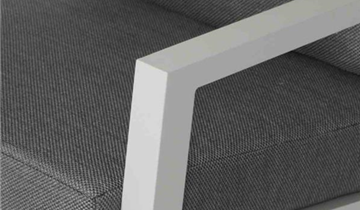 Siena Garden Belia Loungesessel Aluminium/Polypropylene