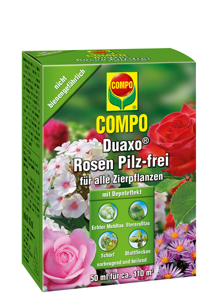Compo Duaxo Rosen Pilz-frei fr alle Zierpflanzen