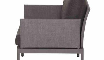 Siena Garden Carim Lounge Sessel 80x76,5x71,5 cm matt graphit