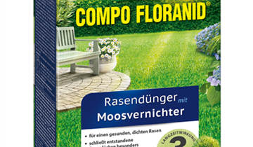 Compo FLORANID Rasendünger mit Moosvernichter 