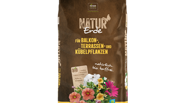 NATUR Erde für Balkon-, Terrassen- und Kübelpflanzen