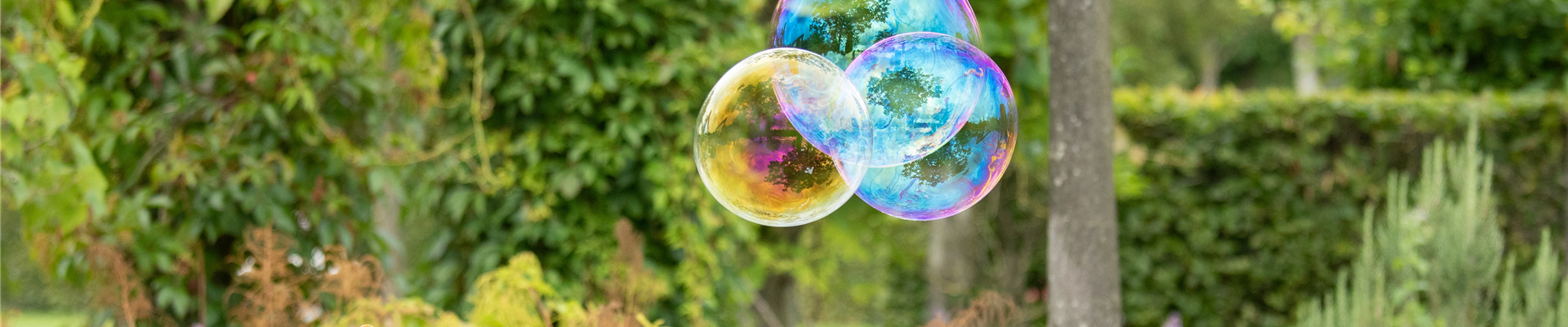 Sommergarten - Seifenblasen  Sommergarten - Seifenblasen