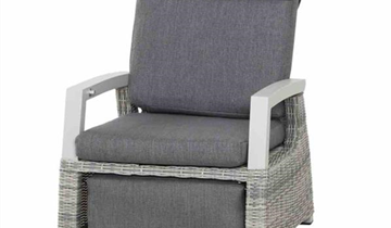 Siena Garden Corido Relax Loungesessel inkl. Kissen Aluminium/Geflecht 