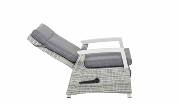 Siena Garden Corido Relax Loungesessel inkl. Kissen Aluminium/Geflecht 