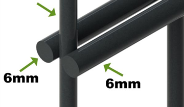 Komplett-Set inkl. Zaunpfosten