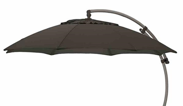 Sun Garden Ampelschirm Easy Sun Ø 375 cm 190 g/m² anthrazit