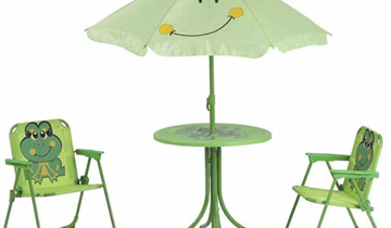 Siena Garden Kindersitzgruppe Froggy 4 teilig grün